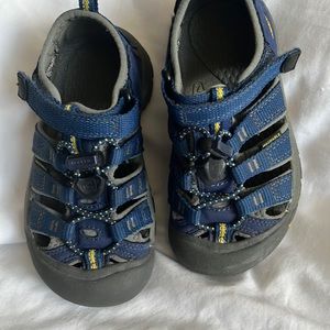 Keen Little Kids' Newport H2 Blue